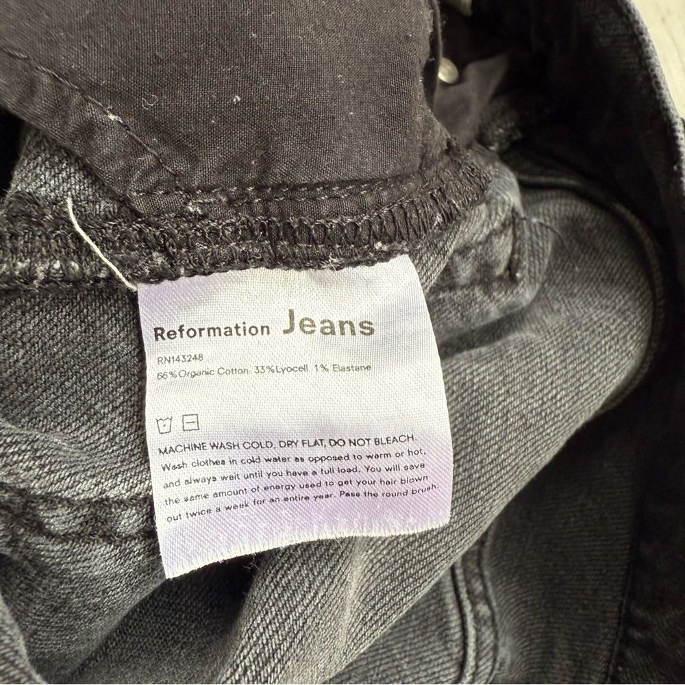 Reformation Erie Wash Button-Fly Skinny Jeans – Women’s Size 29 - Picture 11 of 11